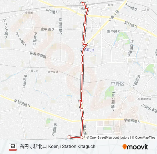 高10  Line Map