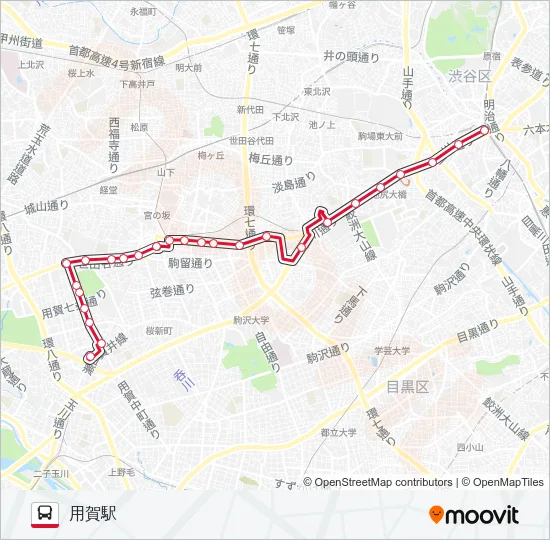 渋22  Line Map