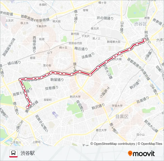 渋22  Line Map