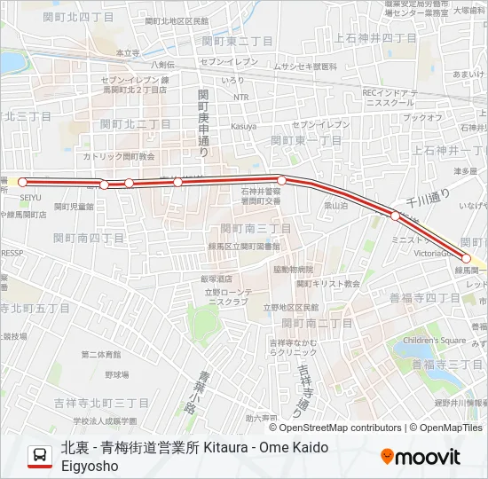 荻34-1  Line Map