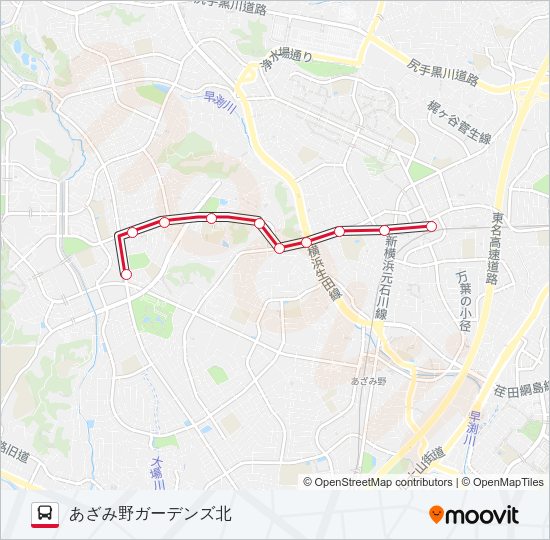 た61  Line Map