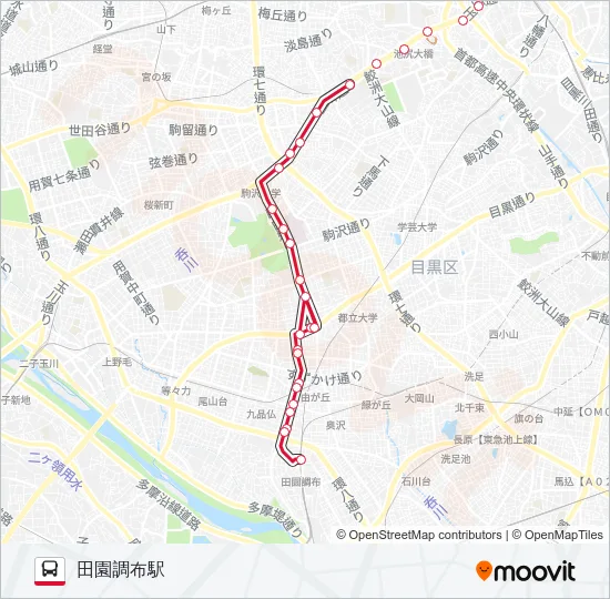渋11  Line Map