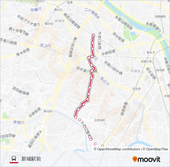 城01 bus Line Map