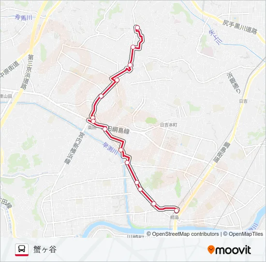 城01 の路線図