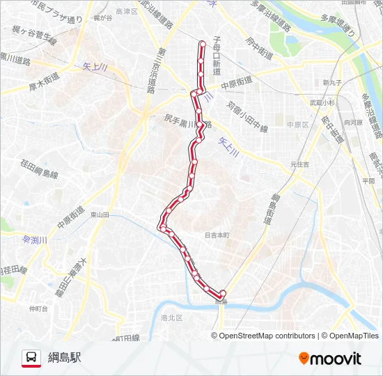 城01 の路線図