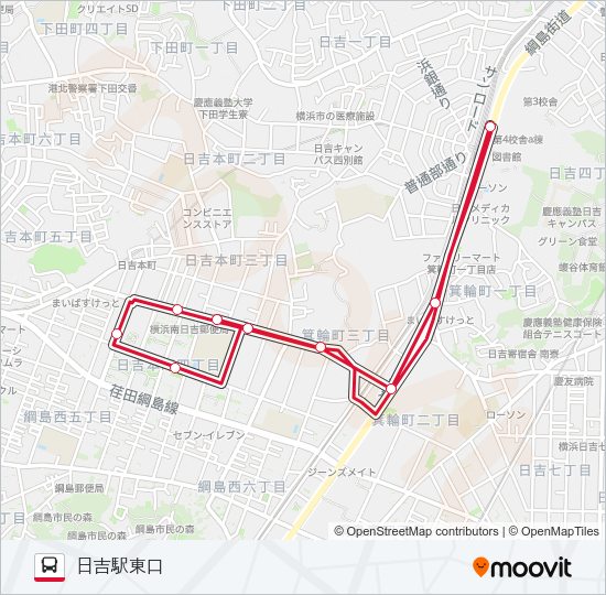 日51  Line Map