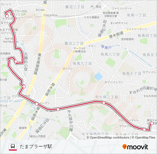 た94 の路線図
