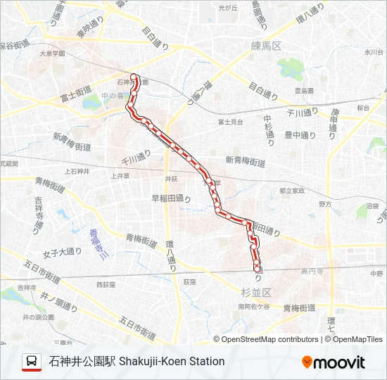 阿50  Line Map