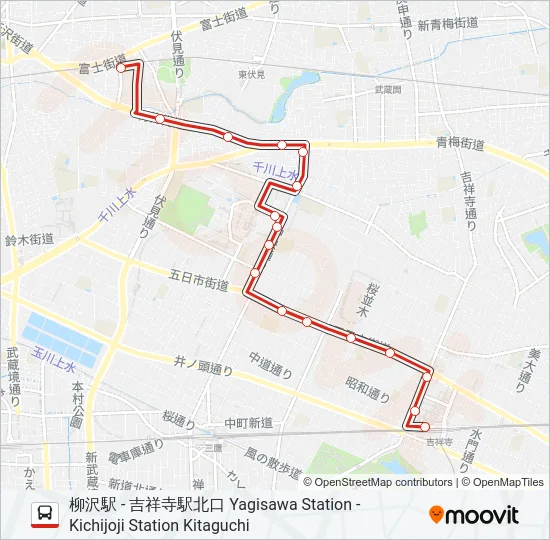 吉55  Line Map