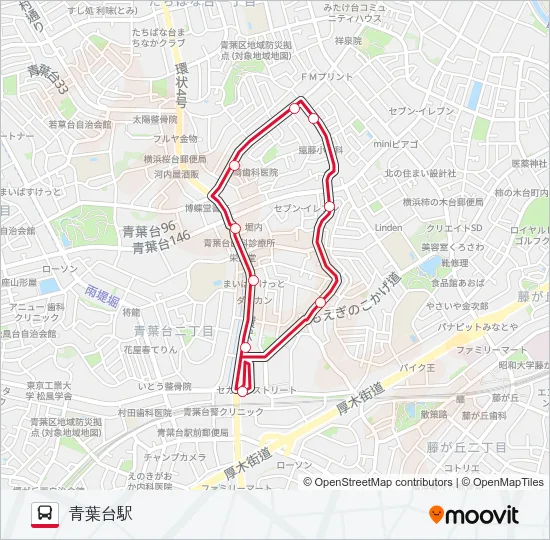 青11  Line Map