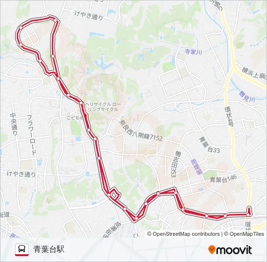 青56  Line Map