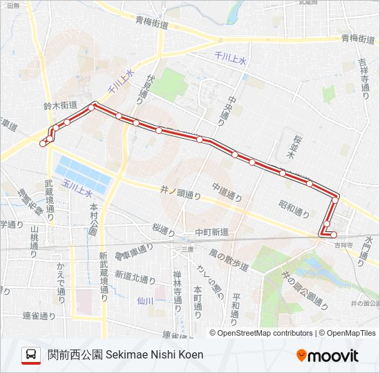吉74  Line Map