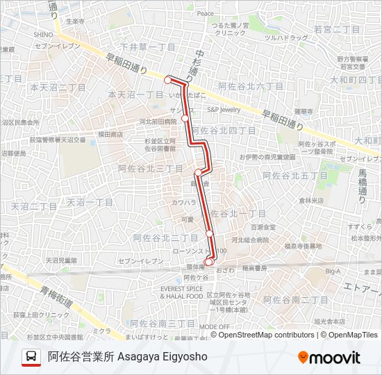 阿01-2  Line Map