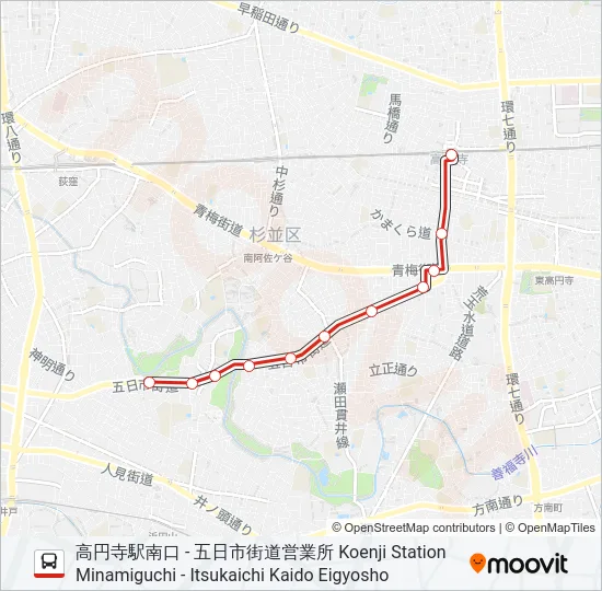 高43  Line Map