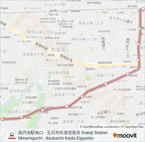 高43  Line Map