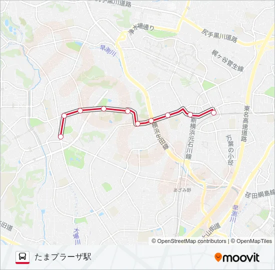 た62 の路線図
