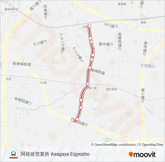 阿01-1  Line Map
