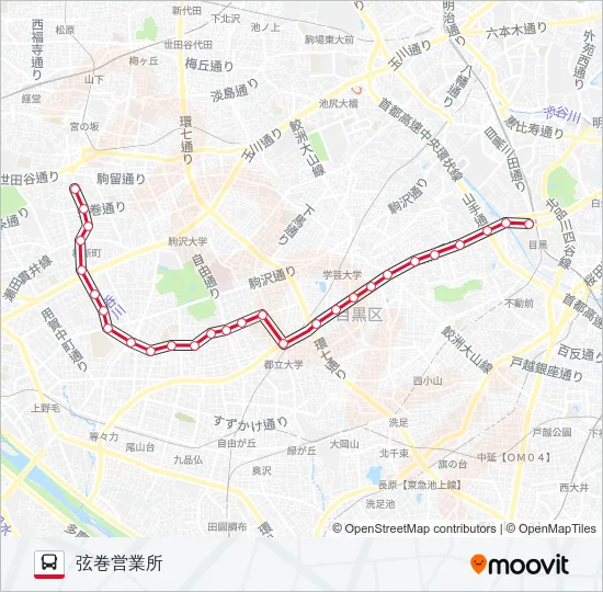 黒07 の路線図