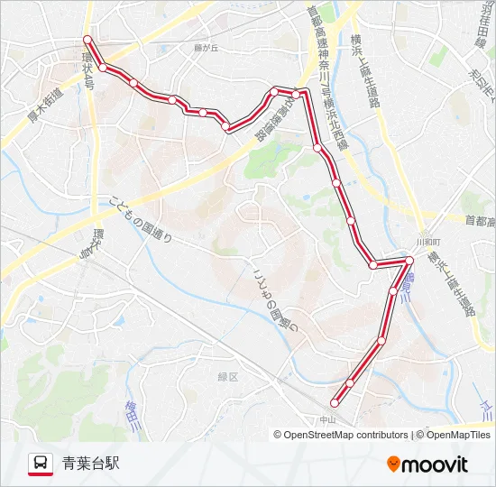 青81  Line Map