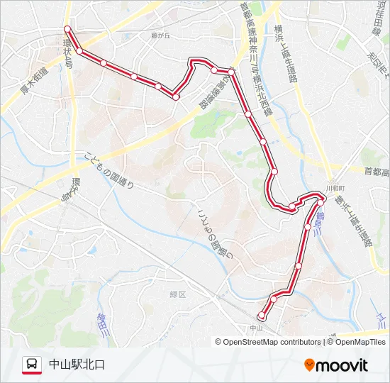 青81  Line Map