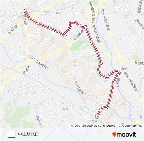 青81 bus Line Map
