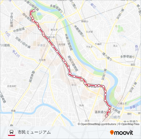 川33  Line Map