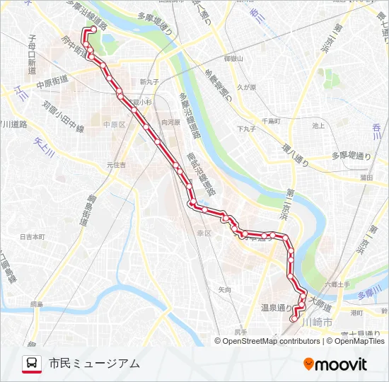 川33  Line Map