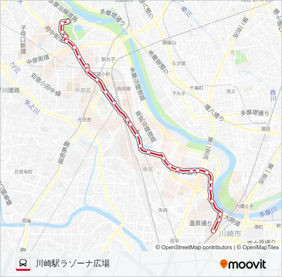 川33  Line Map