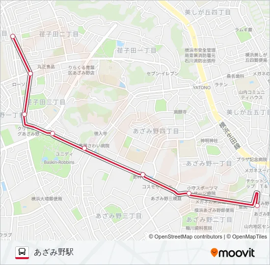 あ29  Line Map