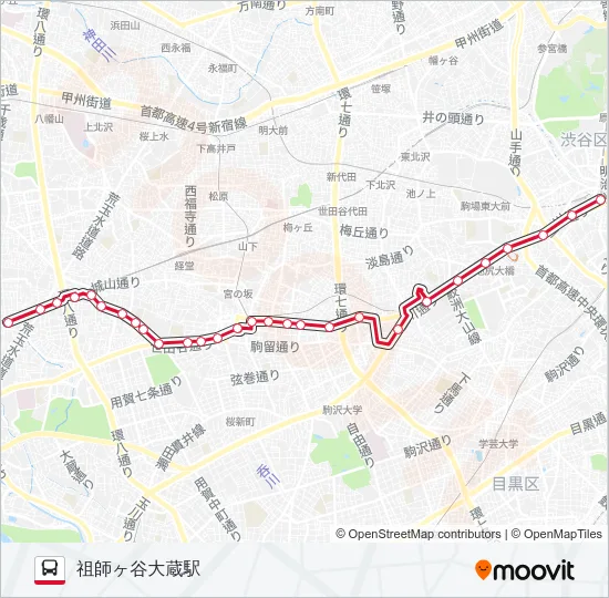 渋23  Line Map