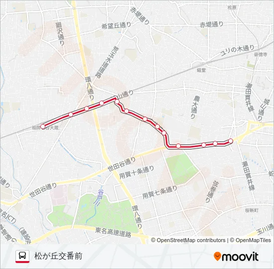 渋23  Line Map