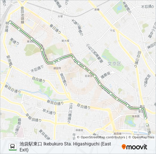 都02乙 Route Schedules Stops Maps 池袋駅東口 Ikebukuro Sta Higashiguchi East Exit Updated