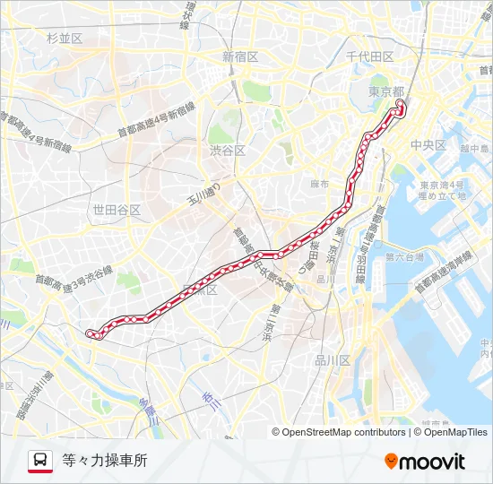 東98  Line Map
