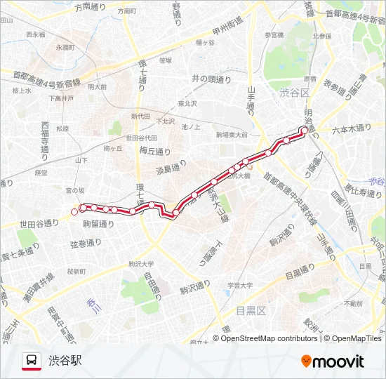 渋21  Line Map