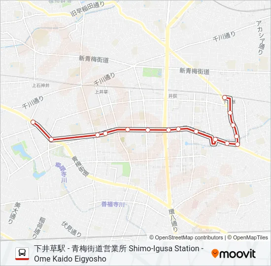 荻10-1  Line Map