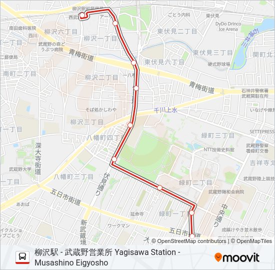 吉53-1  Line Map