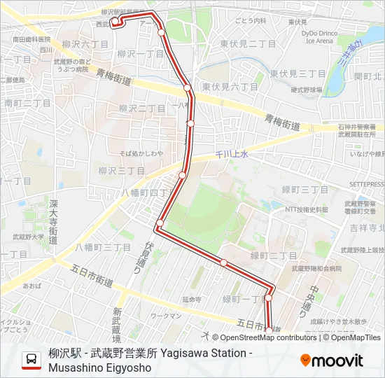 吉53-1  Line Map
