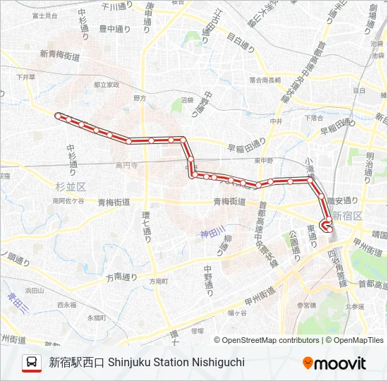 宿04  Line Map
