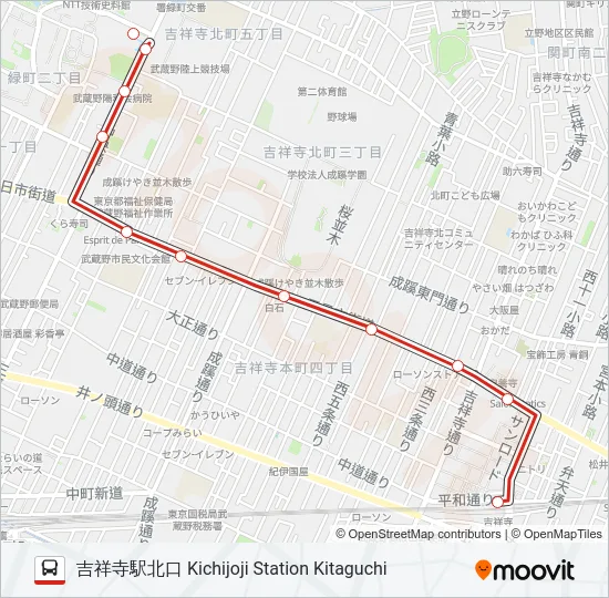 吉54  Line Map