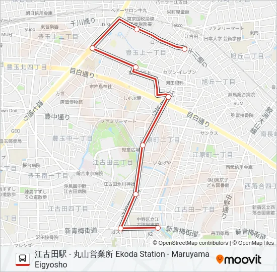 中43-1  Line Map