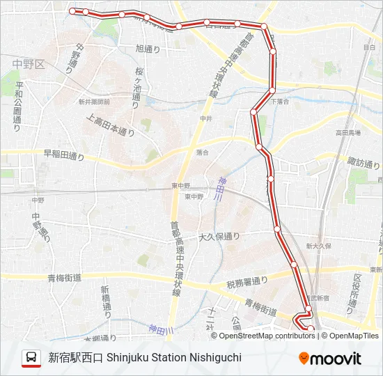 宿02  Line Map