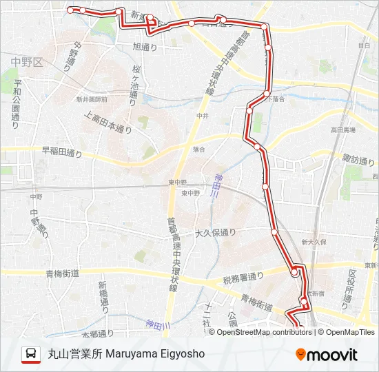 宿02  Line Map