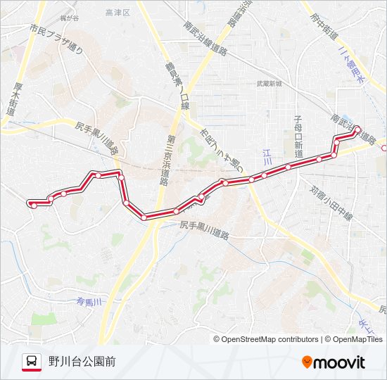 杉09 bus Line Map