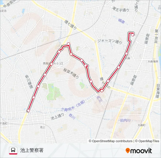 森01  Line Map