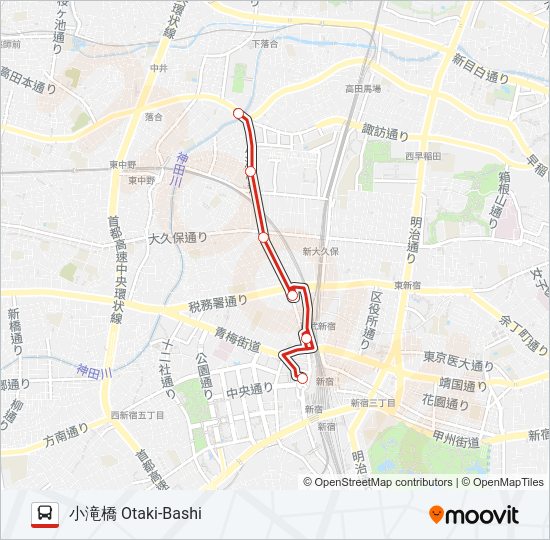 宿01  Line Map