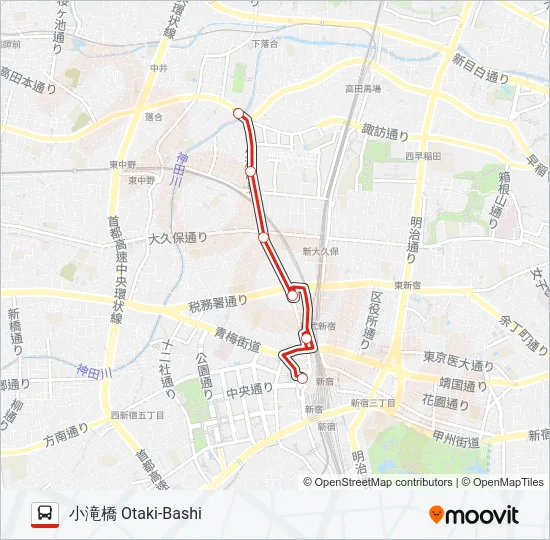 宿01  Line Map