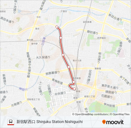 宿01  Line Map