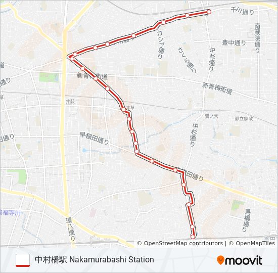阿03 bus Line Map