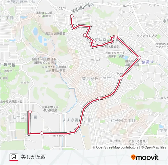 あ25  Line Map