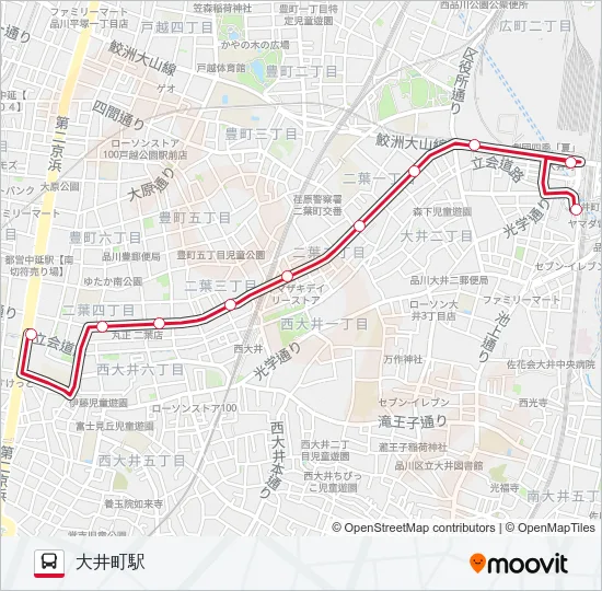 井01  Line Map
